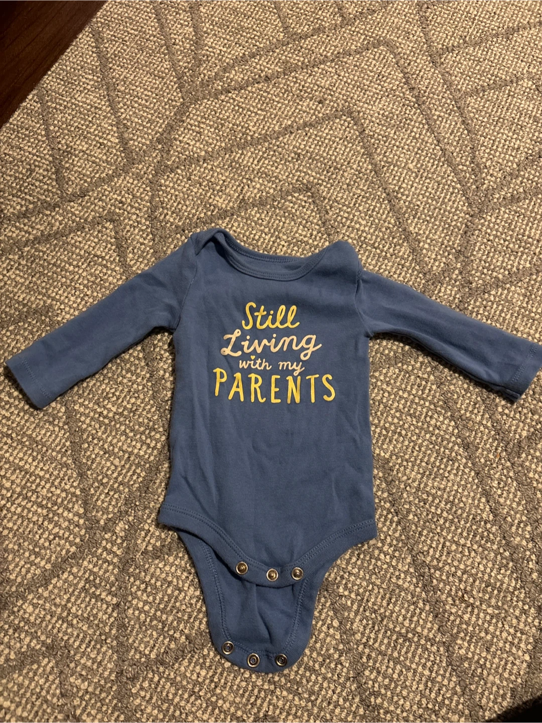 Baby Long Sleeve Bodysuit 0-3M