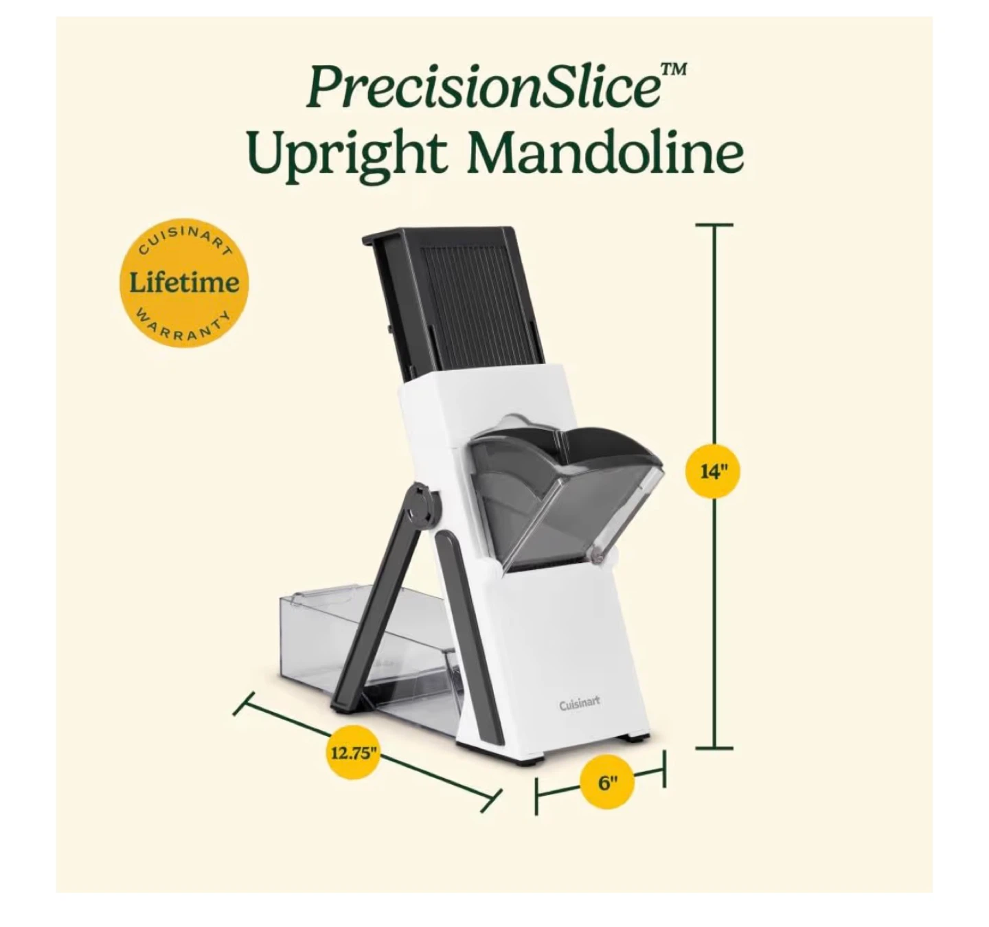 Cuisinart PrecisionSlice Upright Mandoline Slicer CTG-00-PMAN - photo 3