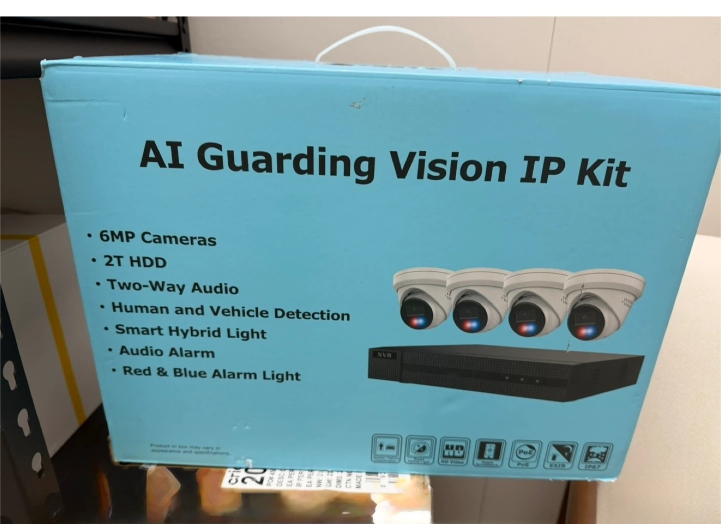 AI Guarding Vision IP Kit 6MP Cameras - photo 3