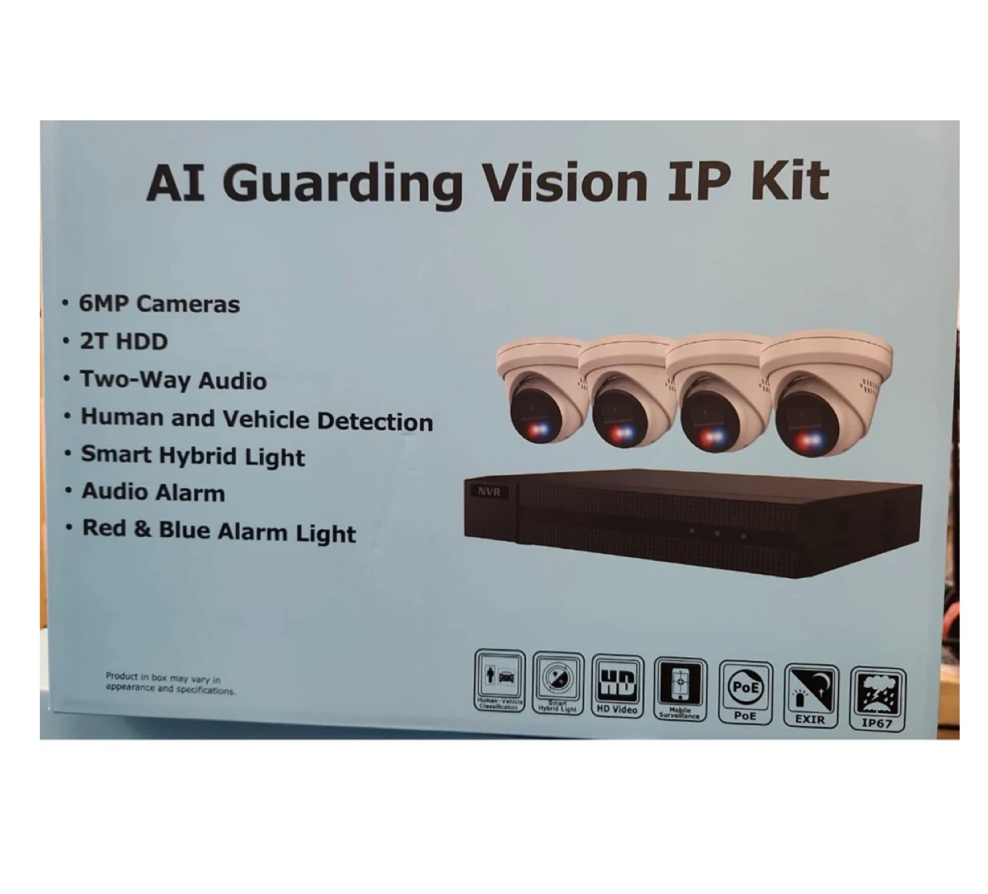 AI Guarding Vision IP Kit 6MP Cameras - photo 2