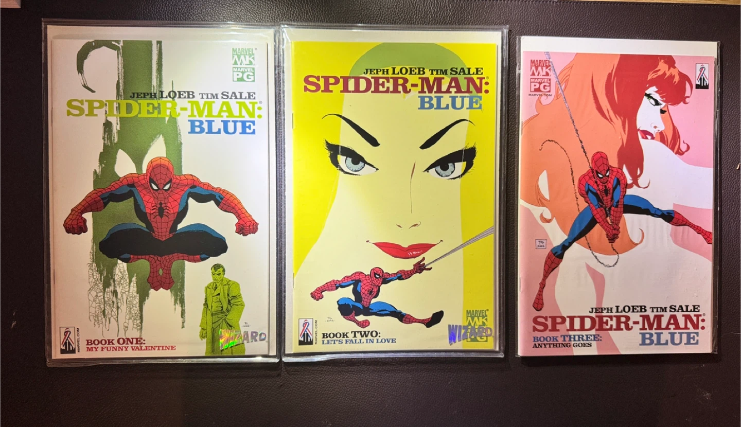 Spider-Man: Blue Comic Books (Books 1-6)