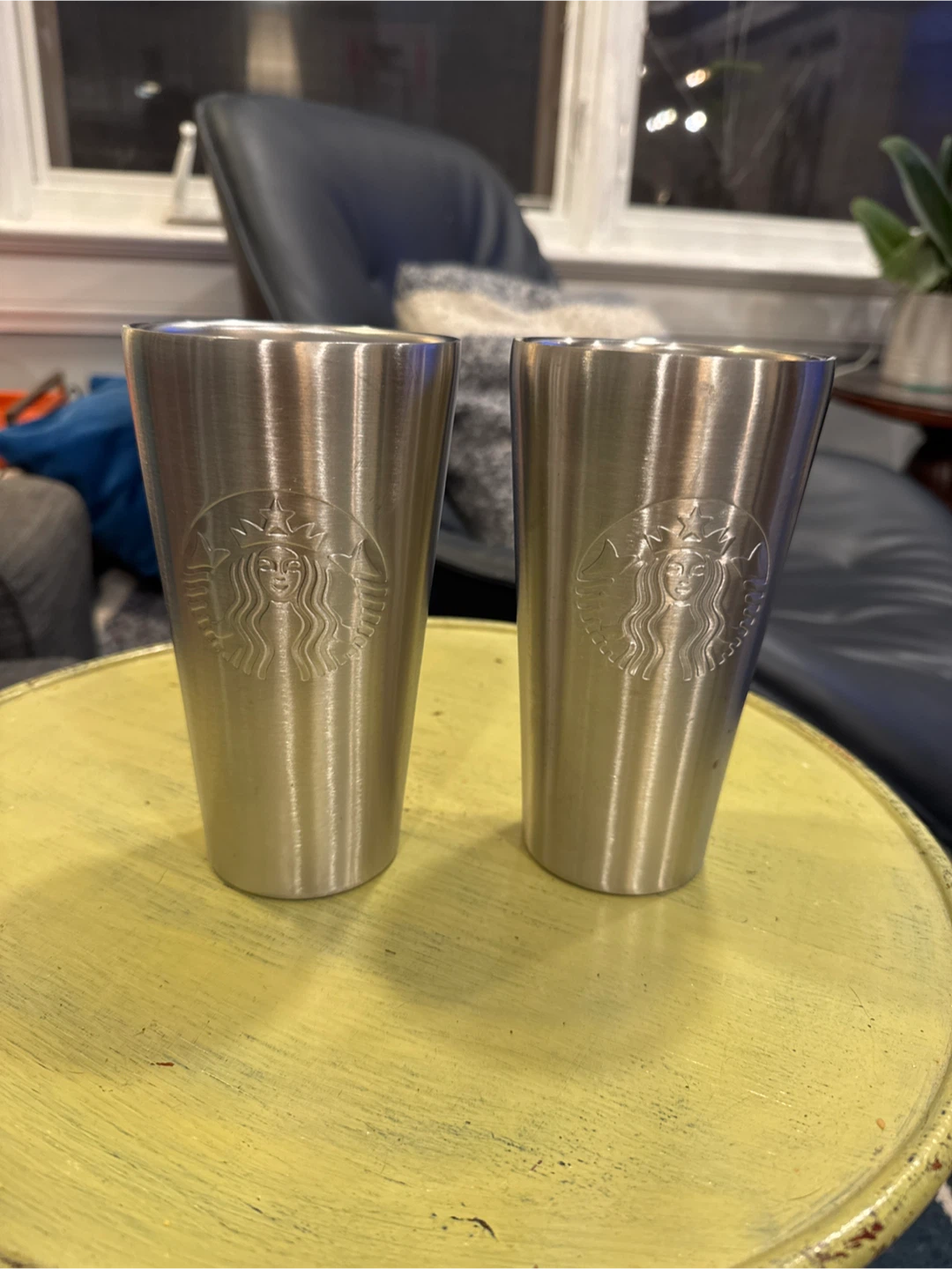 Starbucks Stainless Steel Tumblers (Set of 2)