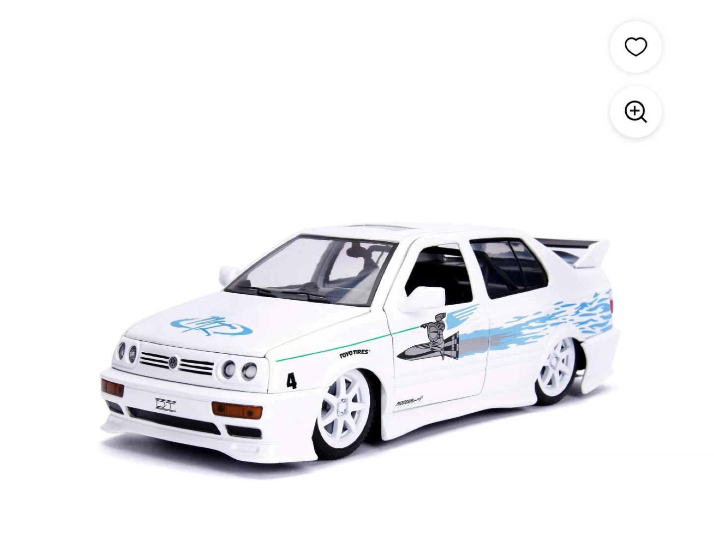 Jada Fast & Furious Jesse's Volkswagen Jetta Die Cast Car