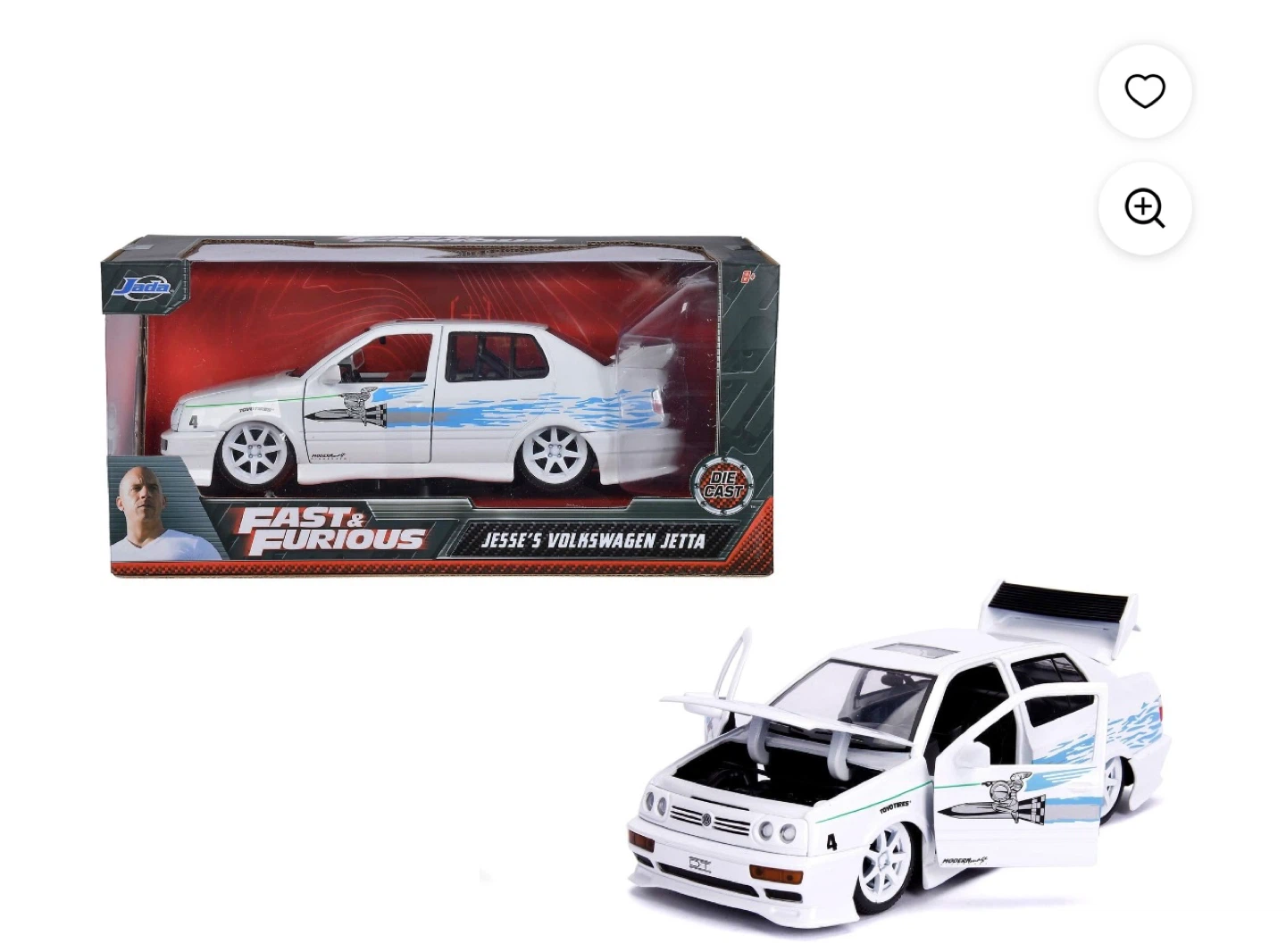 Jada Fast & Furious Jesse's Volkswagen Jetta Die Cast Car - photo 3