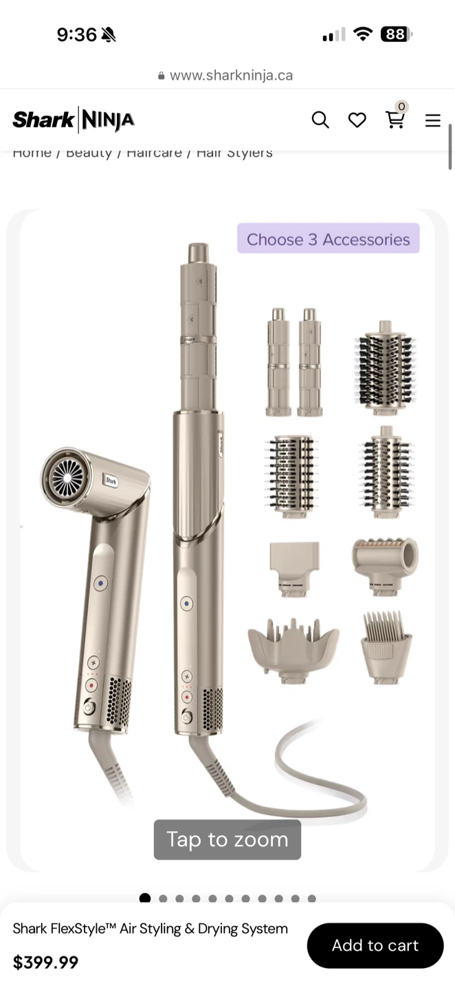 Shark FlexStyle Air Styling & Drying System