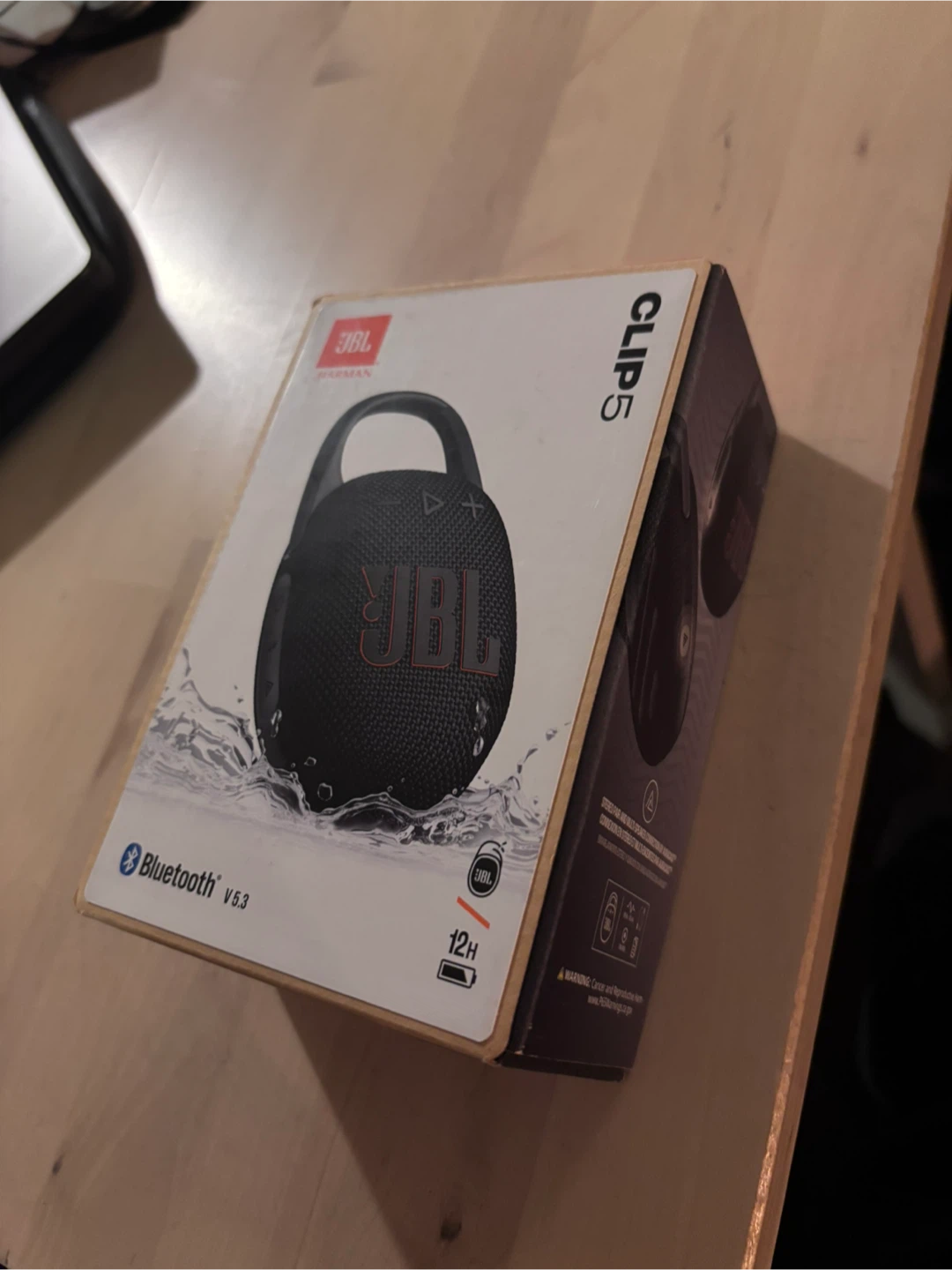 Brand New JBL Clip 5 Portable Bluetooth Speaker
