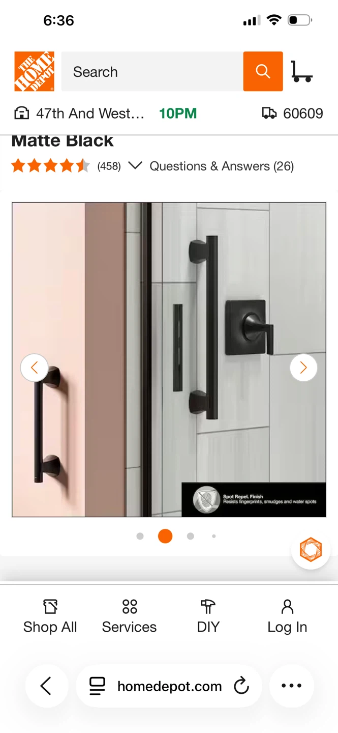 Kohler Rubicon 24 in. Grab Bar in Matte Black - photo 3