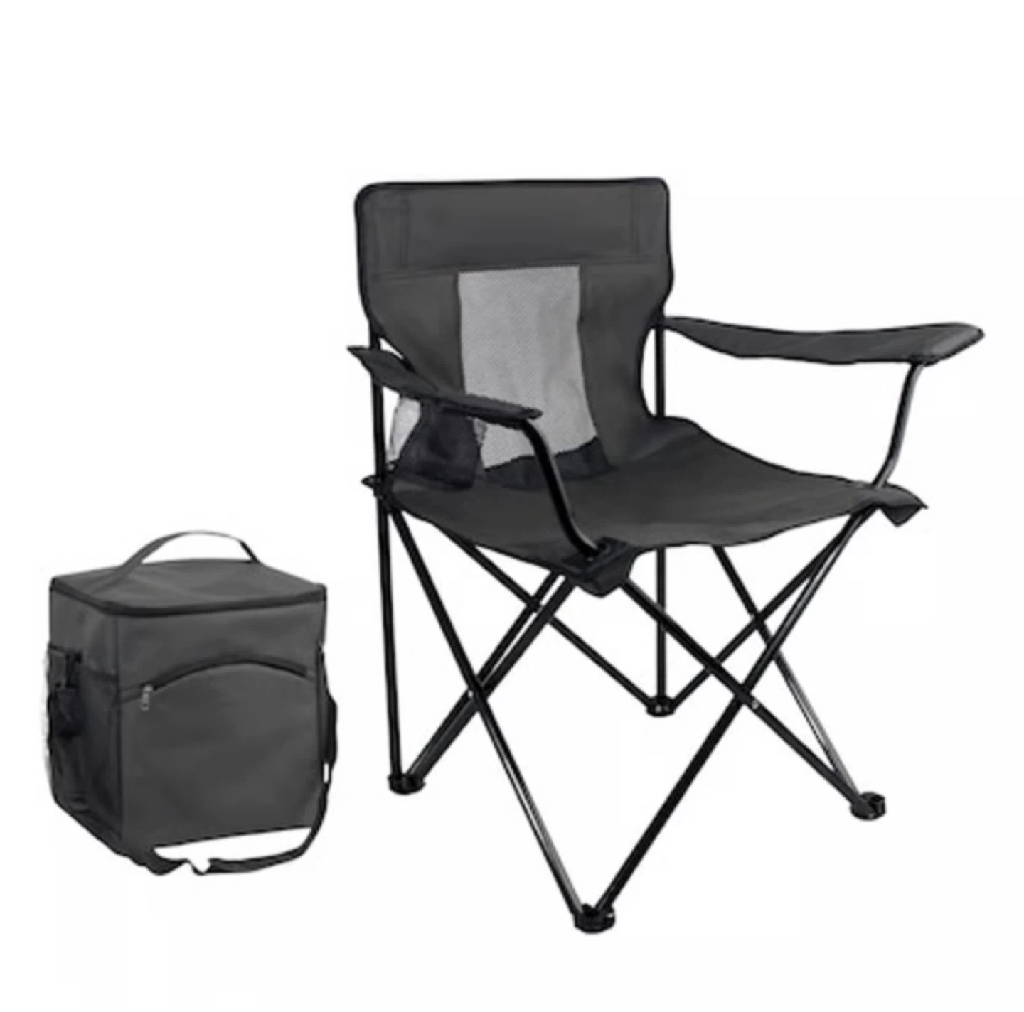 Outdoor Chair & Cooler Combo