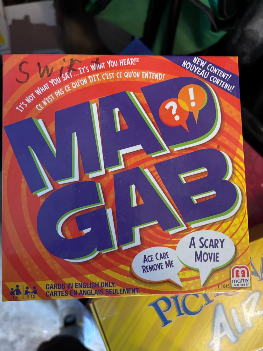 Mad Gab Card Game