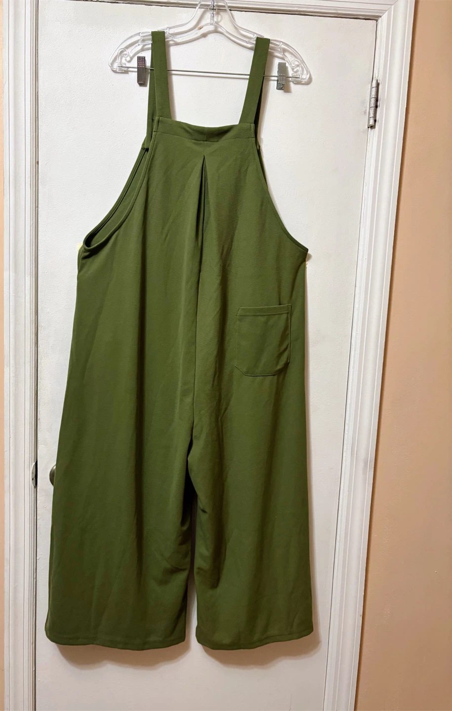 Olive Green Overalls Size 2XL - 97% Polyester, 3% Elastane - photo 4