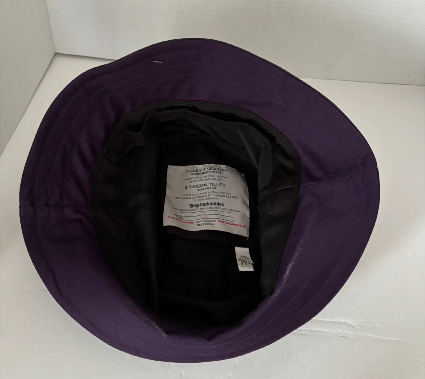 Tilley 3 Season Lightweight Bucket Hat - Purple - photo 4