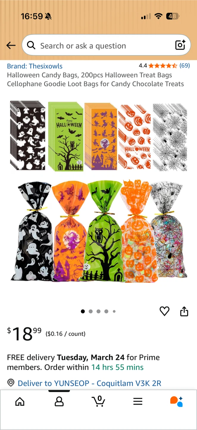 Halloween candy 190 bags - photo 3