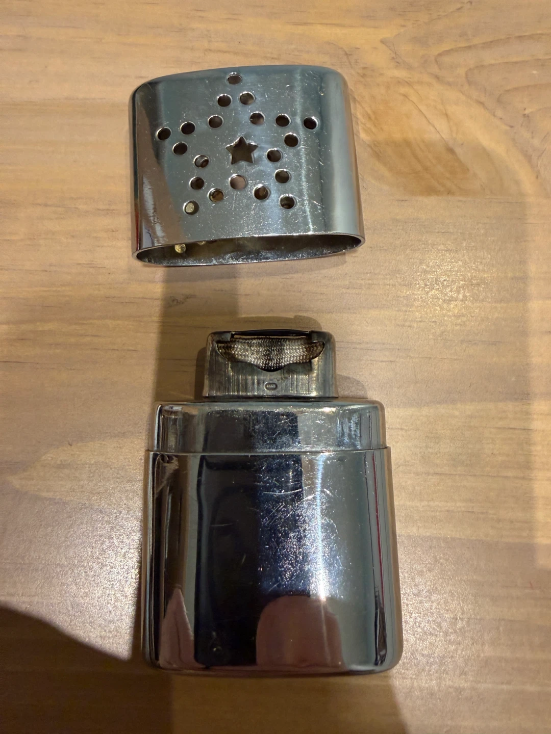 Antique “A” Line Aluminum Hand Warmer # 667 - photo 5