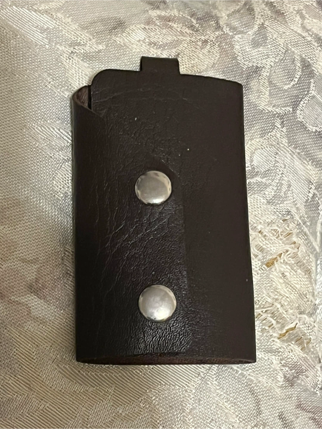 Brown Leather Key Holder Case