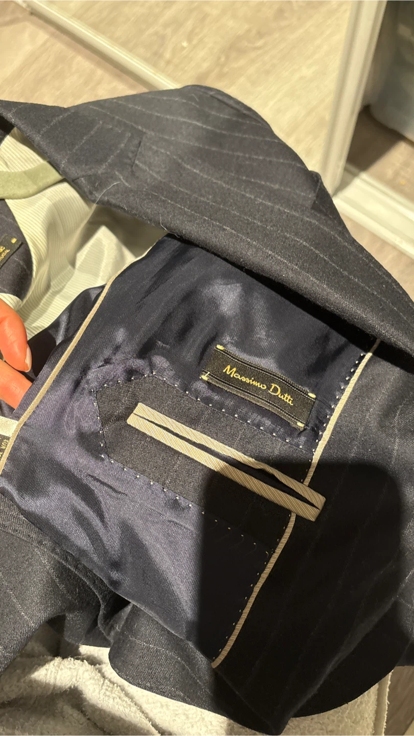 Massimo Dutti Pinstripe Blazer - photo 5