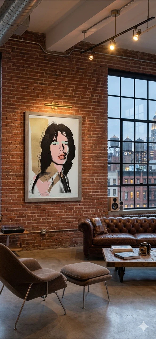 Warhols Mick Jagger