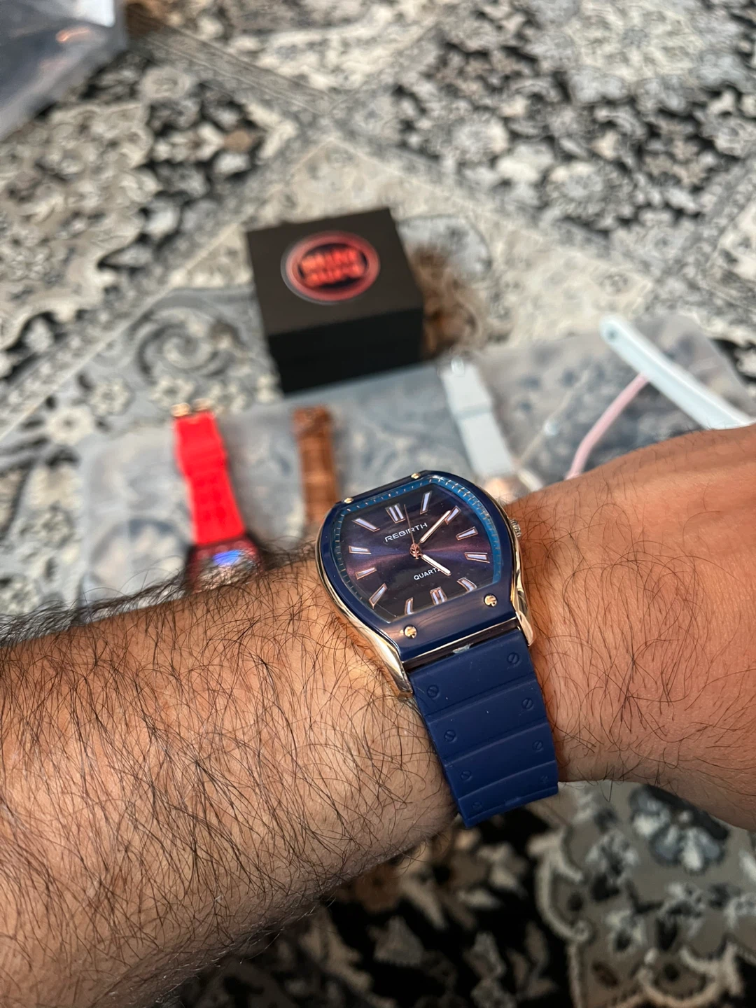 Rebirth Quartz Watch - Blue - photo 2