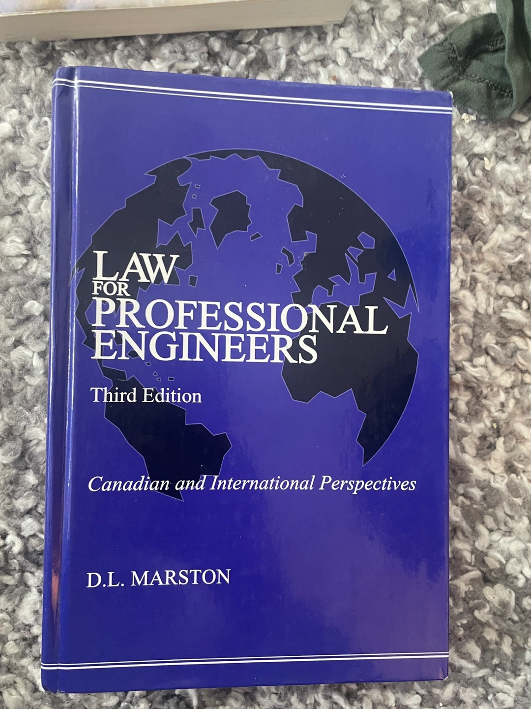 Bundle of 4 Canadian Engineering and Law Textbooks - photo 4