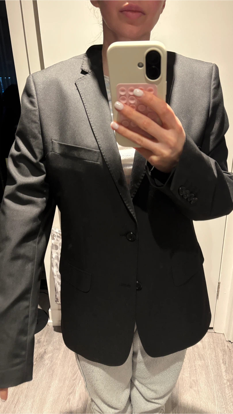 ZARA MAN Black Blazer - EUR 48 / US 38