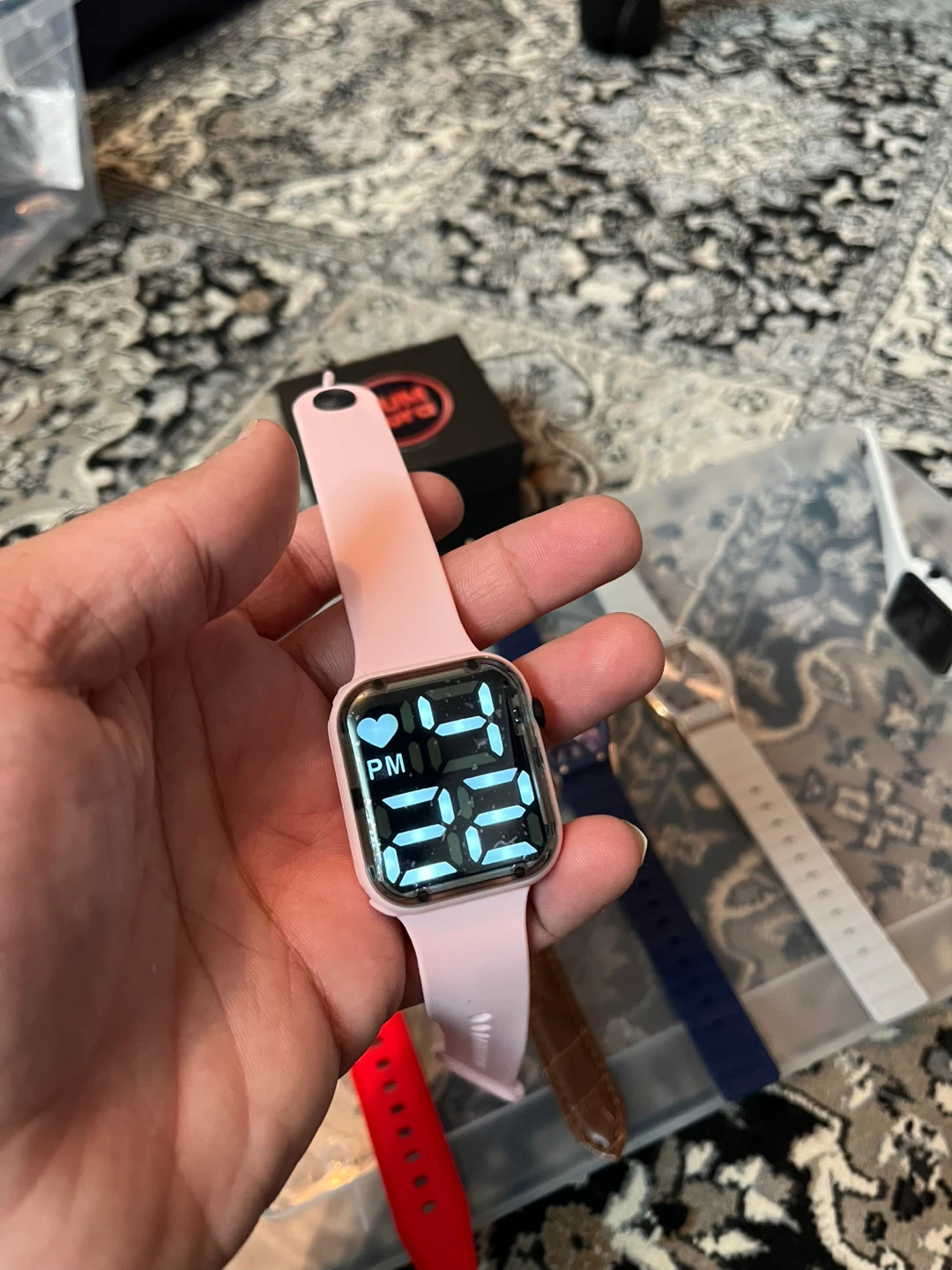 Digital LED Watch - Pink