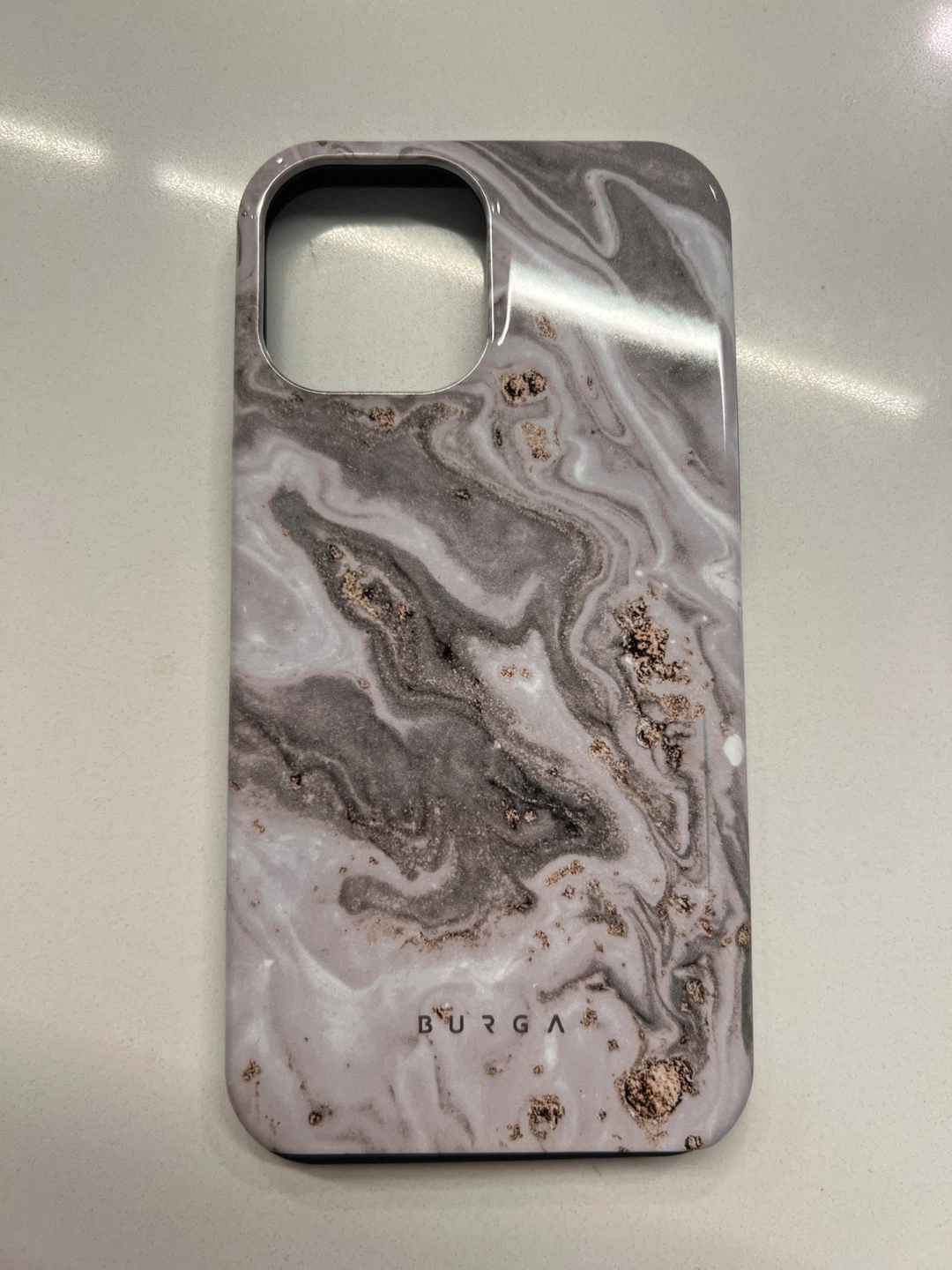 Burga 12 pro max iPhone Case - Marble Design - photo 2