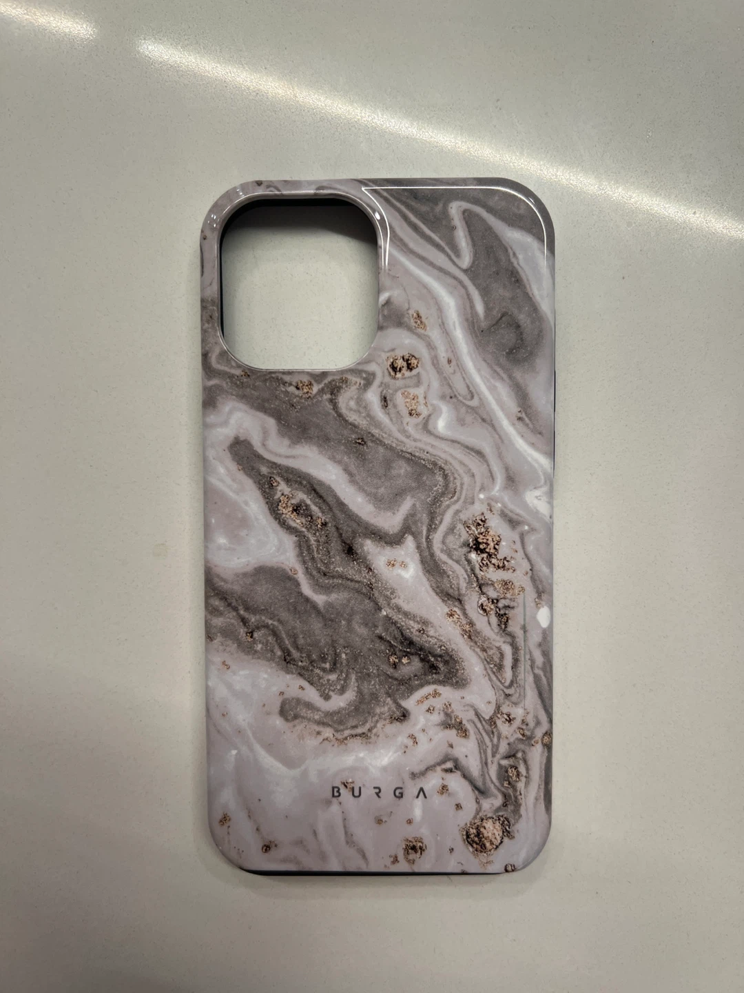 Burga 12 pro max iPhone Case - Marble Design