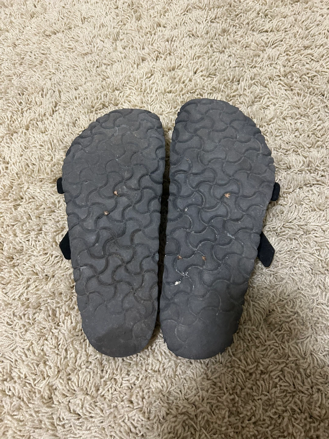 Birkenstock Black Leather Sandals - Size 39 - photo 2