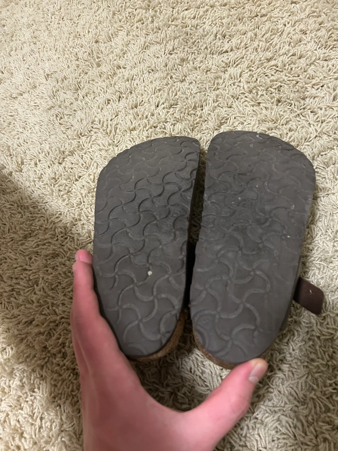 Birkenstock Dark Brown Leather Sandals - photo 2