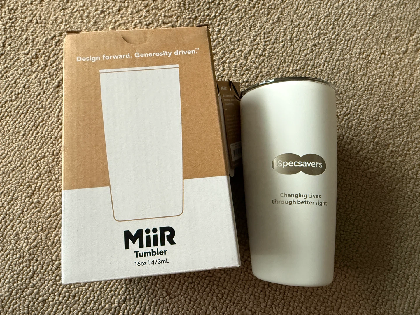 Miir 16oz Tumbler - White