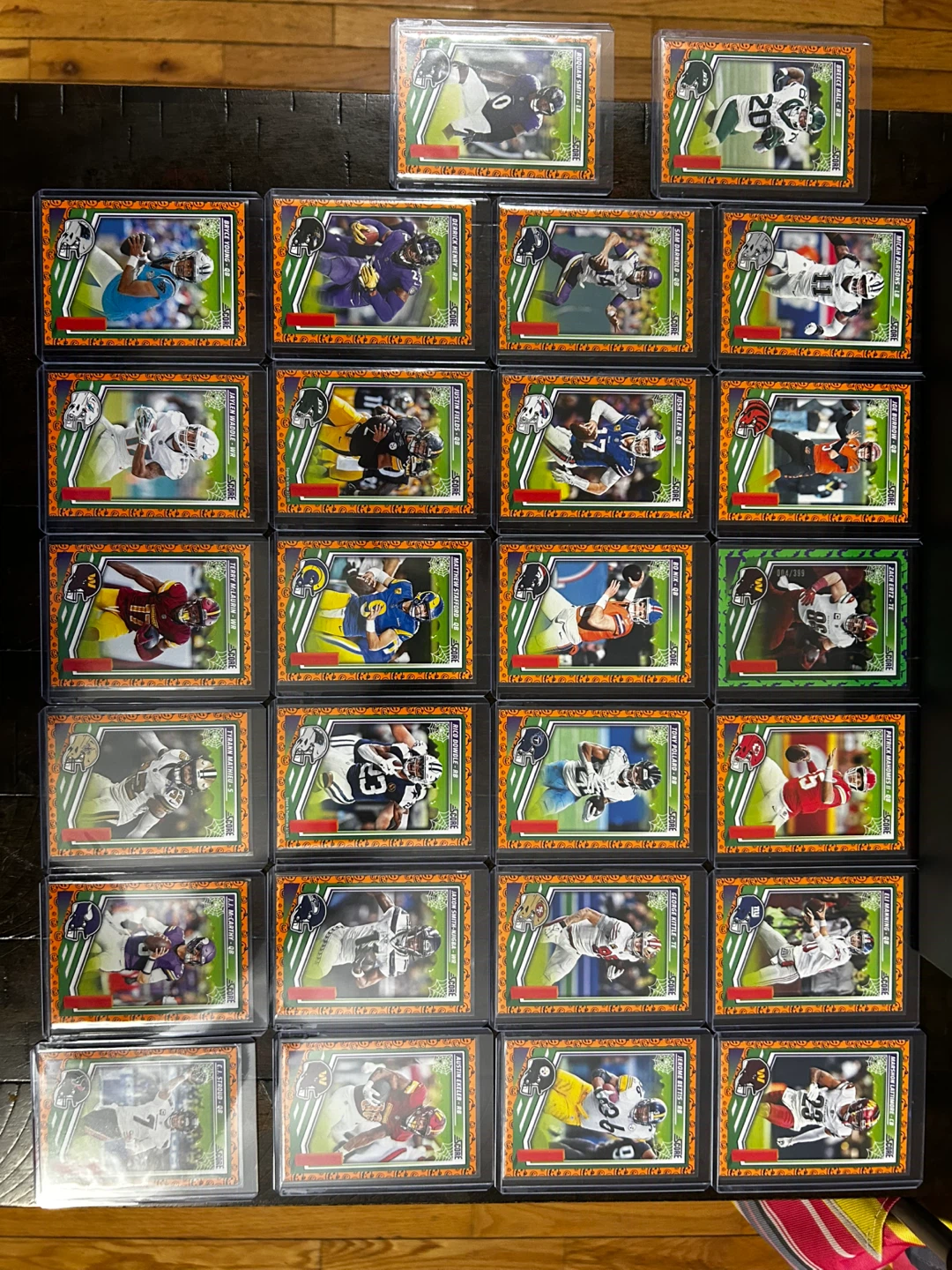 Score NFL Football Cards Collection