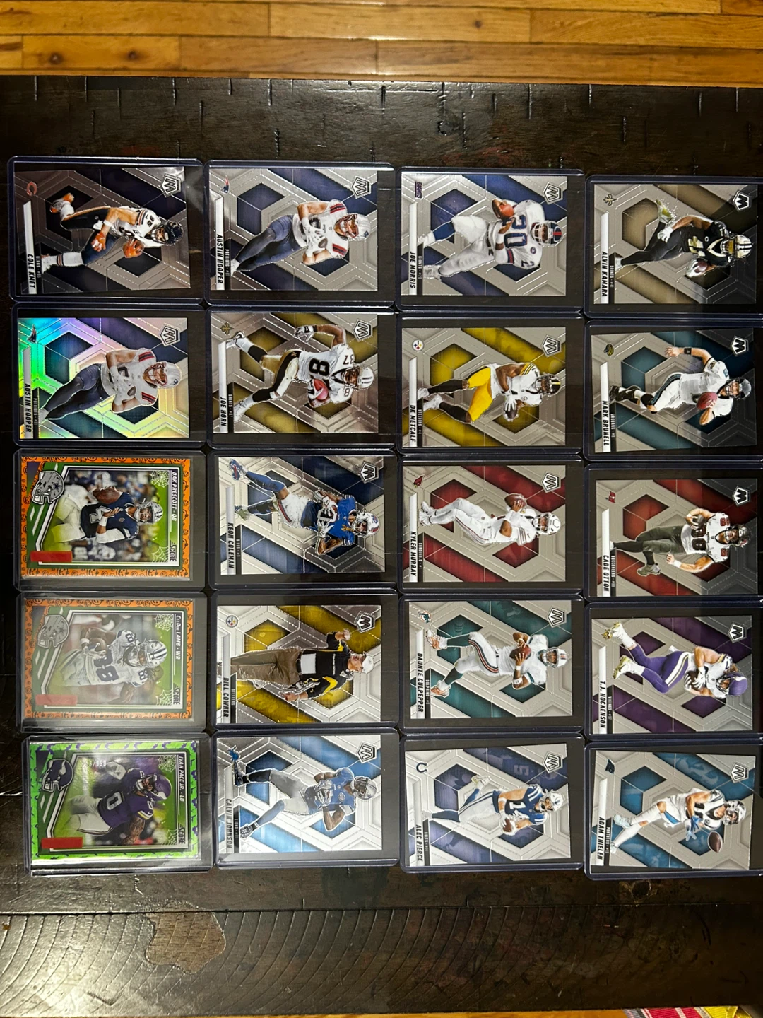 Panini Mosaic NFL Football Trading Cards Collection