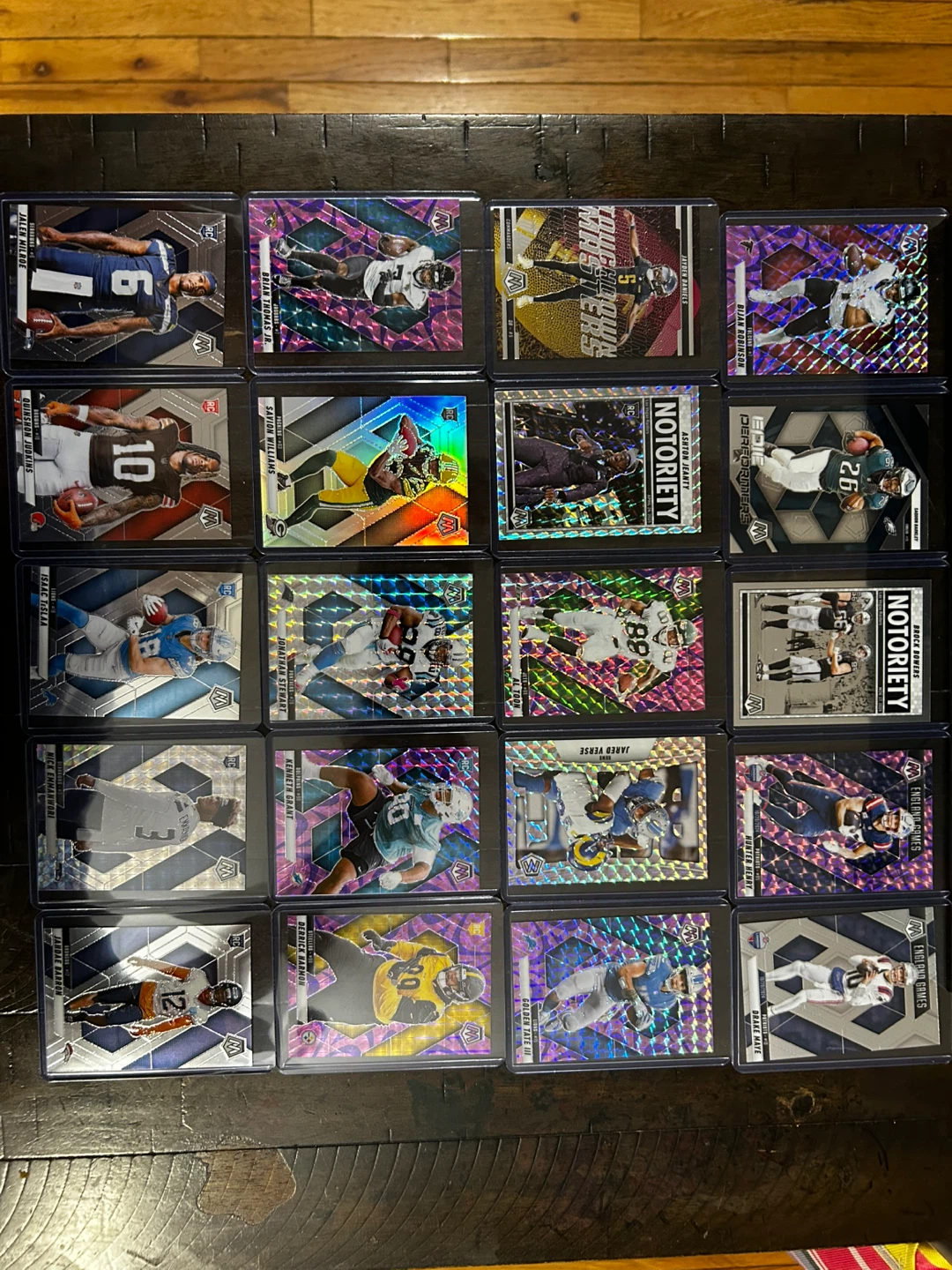 Panini Mosaic Football Cards Lot