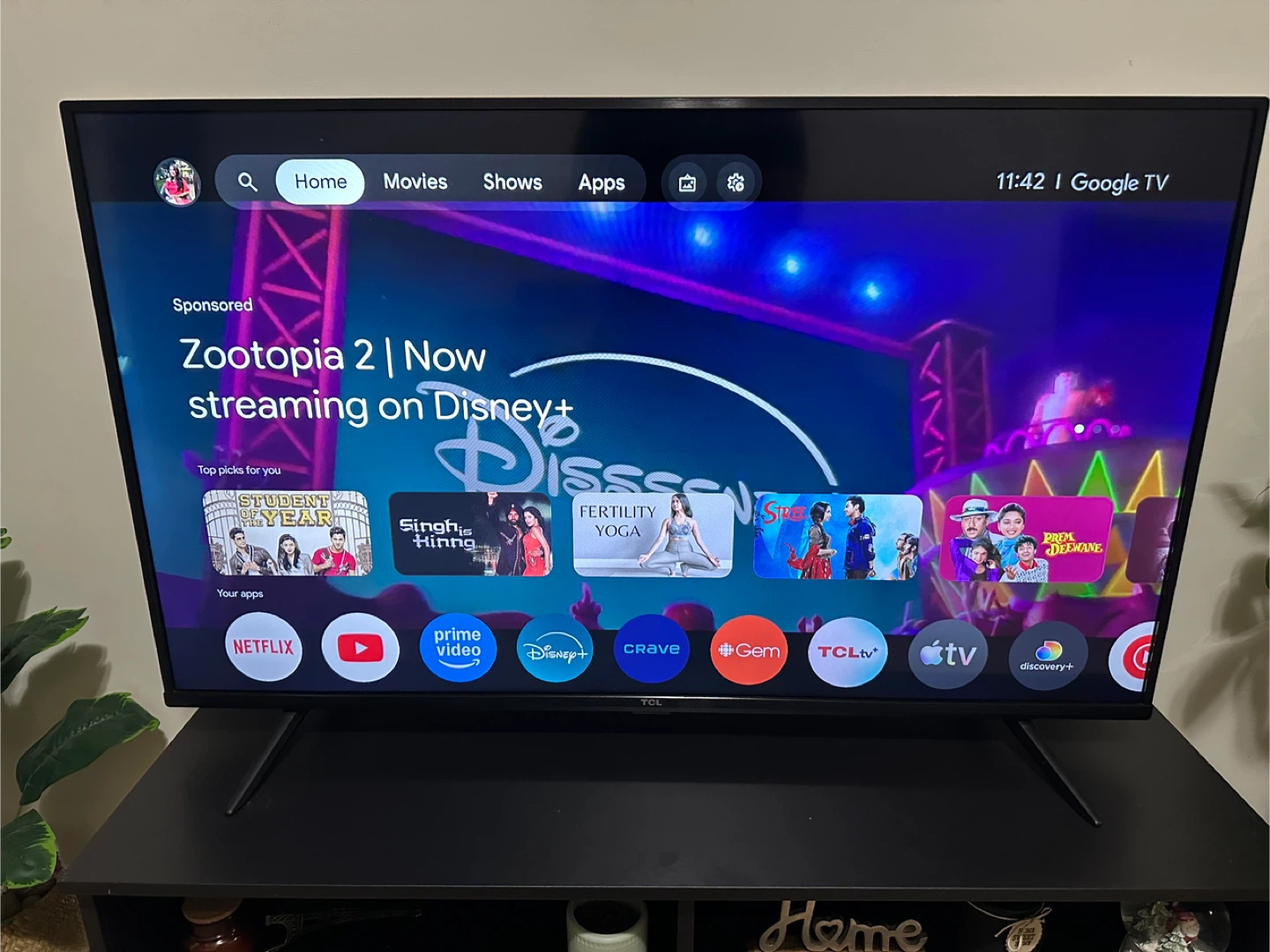 TCL 50" 4K UHD Smart Google TV