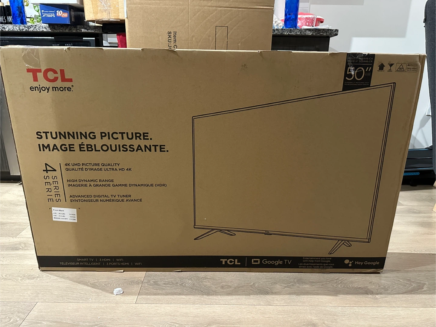 TCL 50" 4K UHD Smart Google TV - photo 3