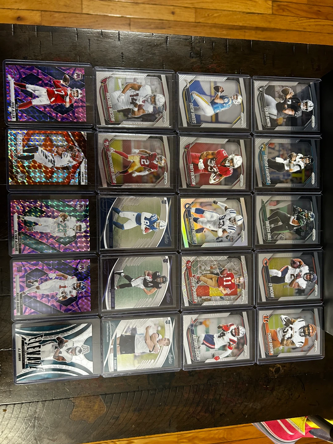 Collection of NFL Football Cards