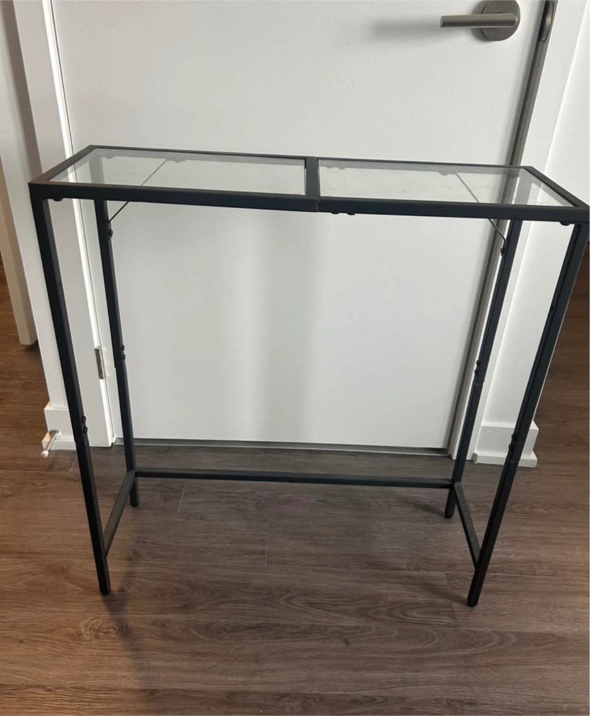 Console Table with Glass Top - photo 2