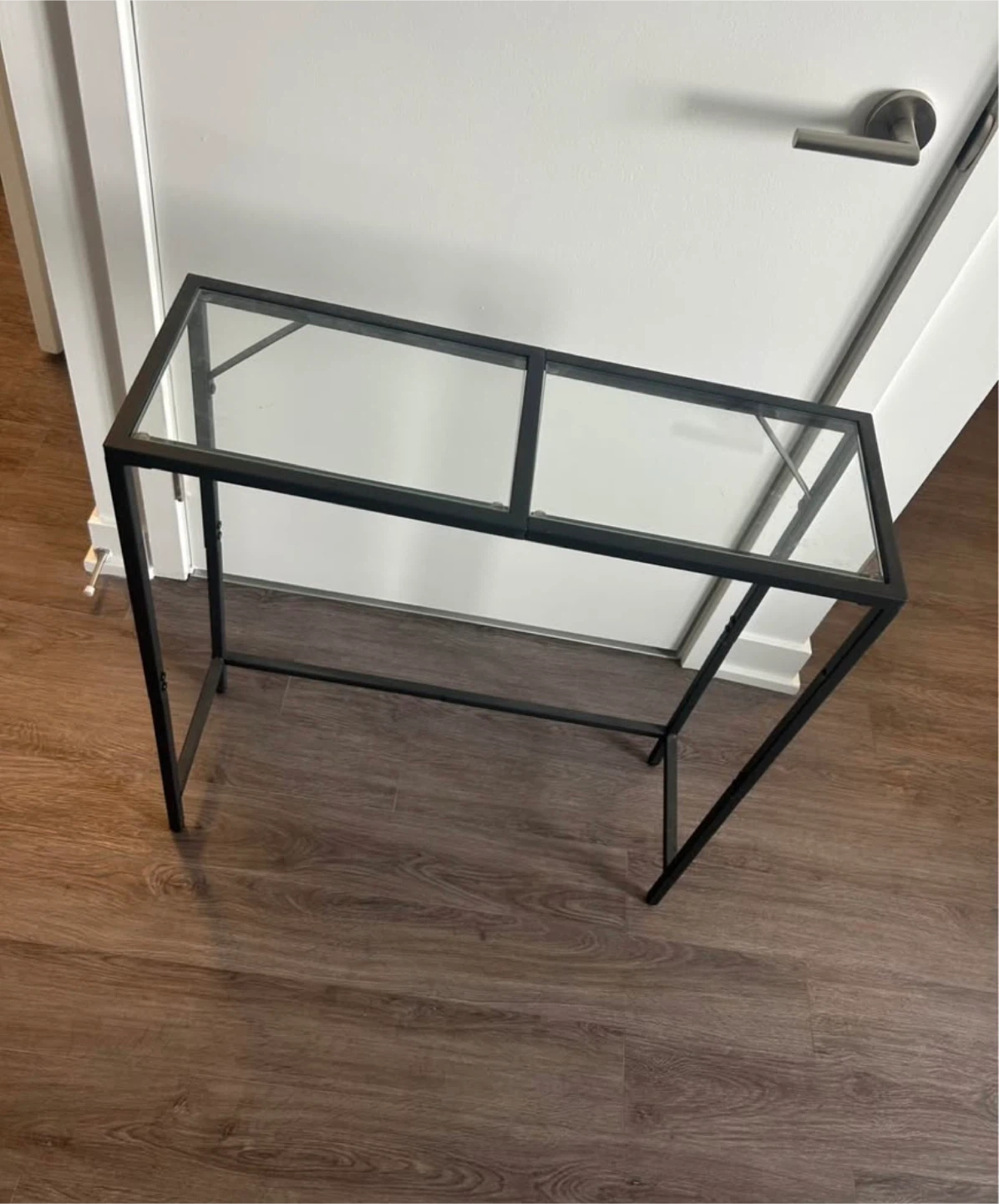 Console Table with Glass Top - photo 3