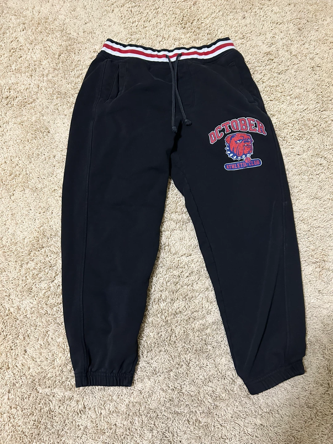 OVO October's Very Own Joggers Black Large