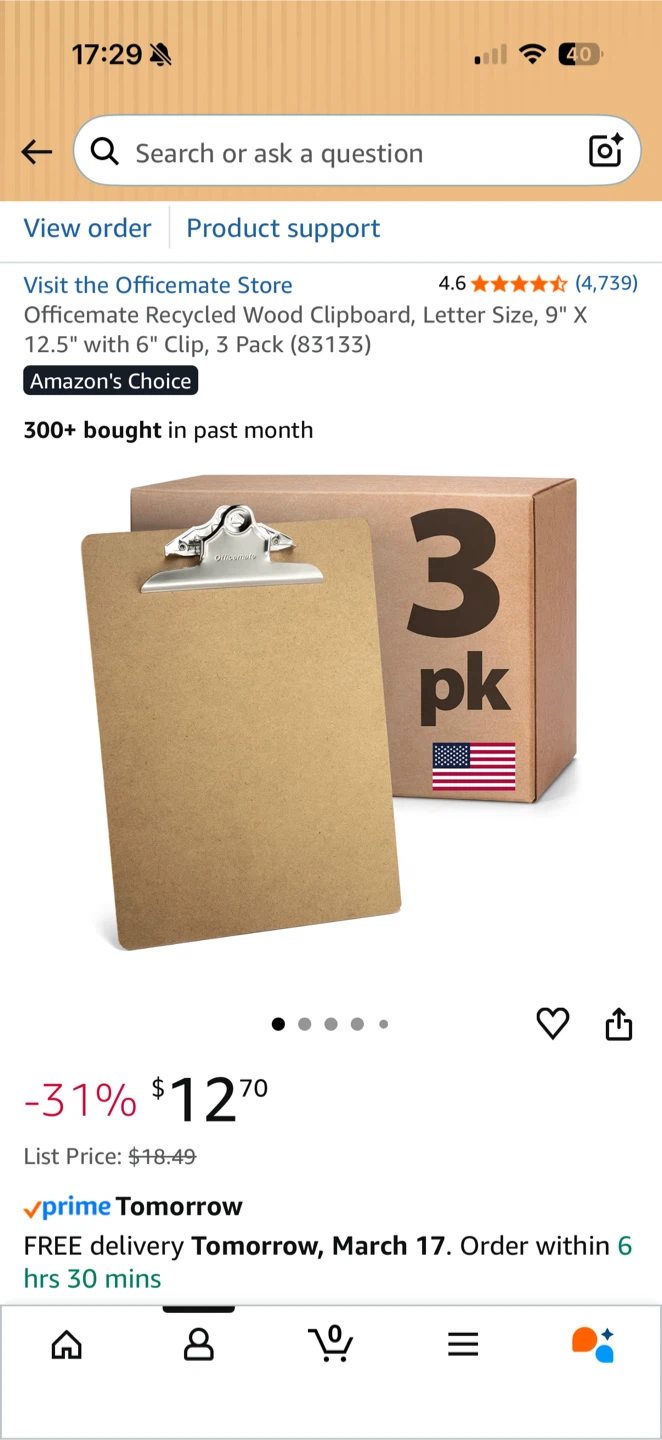 Officemate clipboard 2pcs - photo 3