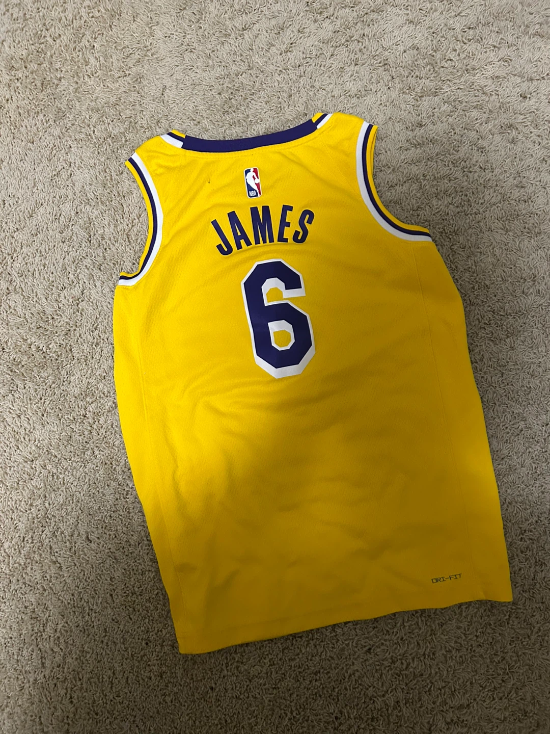 Nike Los Angeles Lakers LeBron James #6 NBA Jersey - photo 2