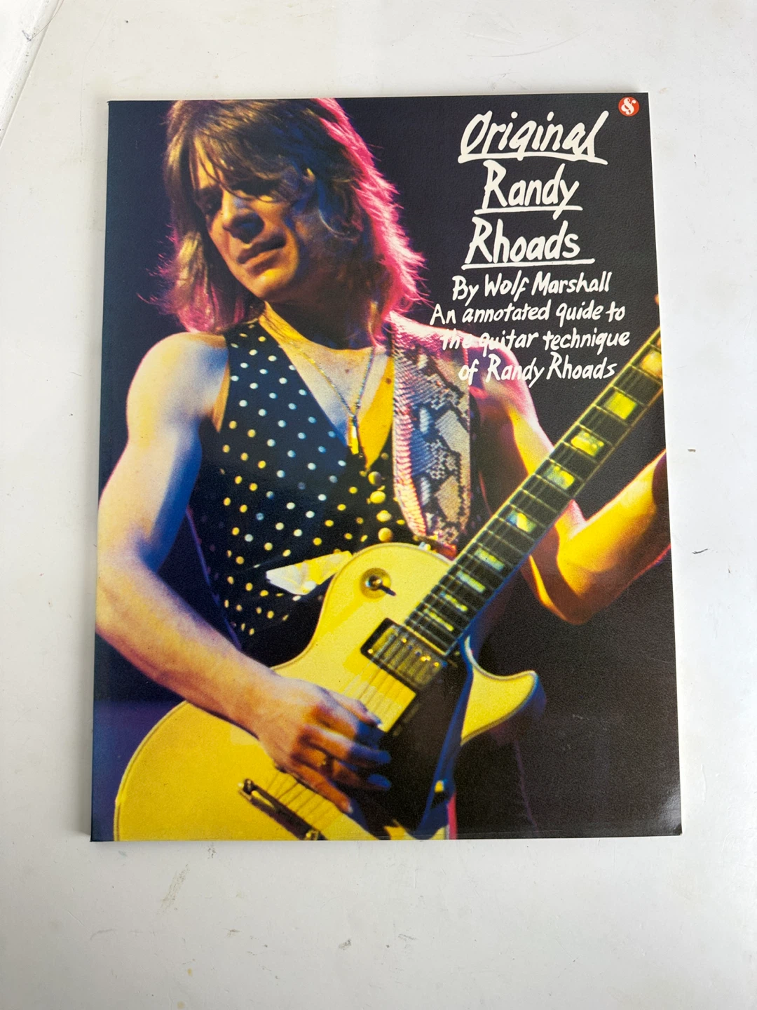 Original Randy Rhoads Guitar Technique Book by Wolf Marshall