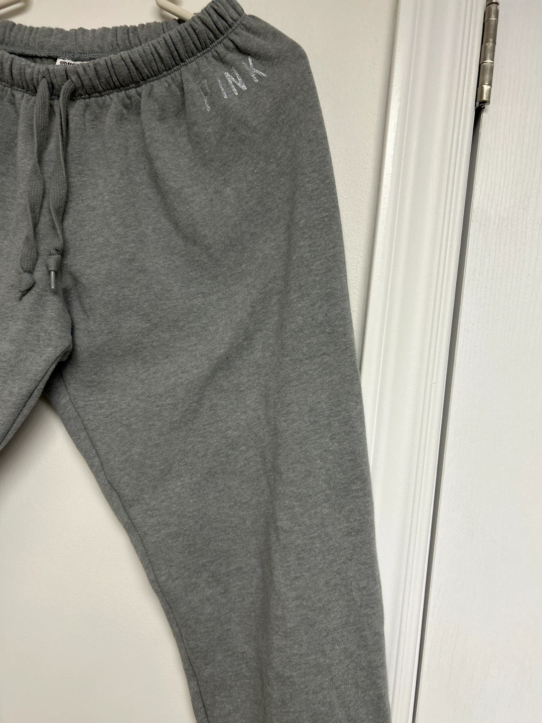 Pink Victoria's Secret Grey Sweatpants - photo 3
