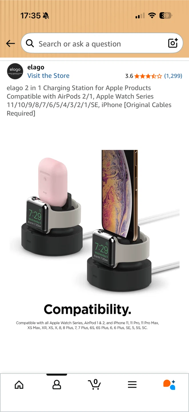 Elago 2 in 1 charging station - photo 4