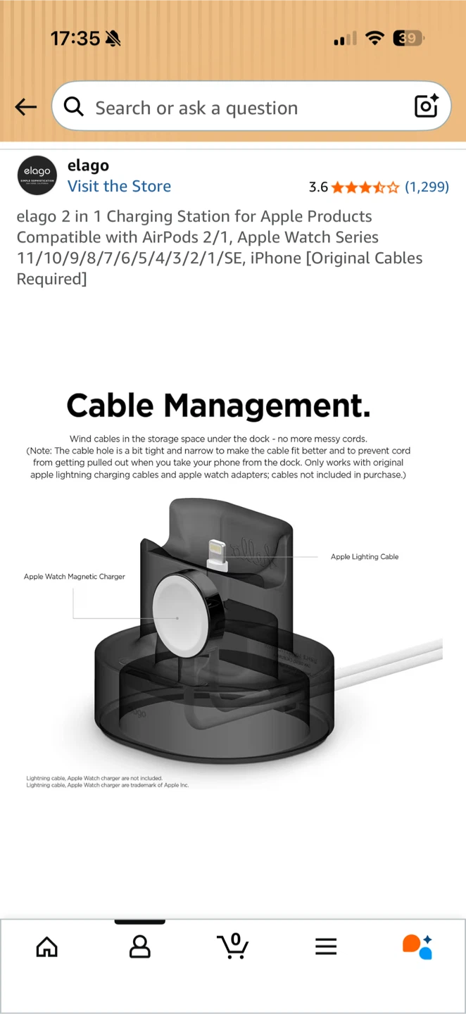 Elago 2 in 1 charging station - photo 5