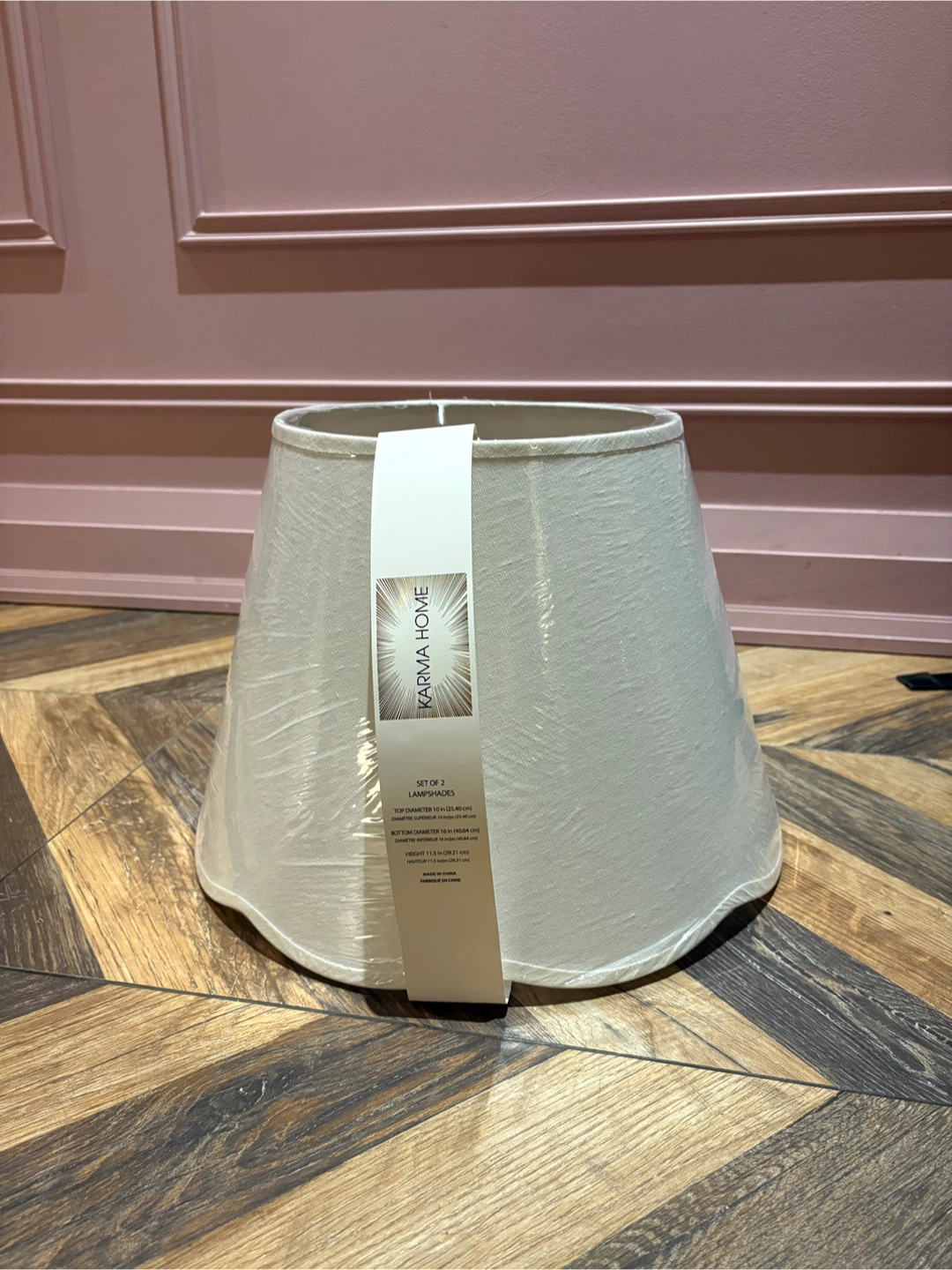 NEW Lampshade - cream / natural / ecru