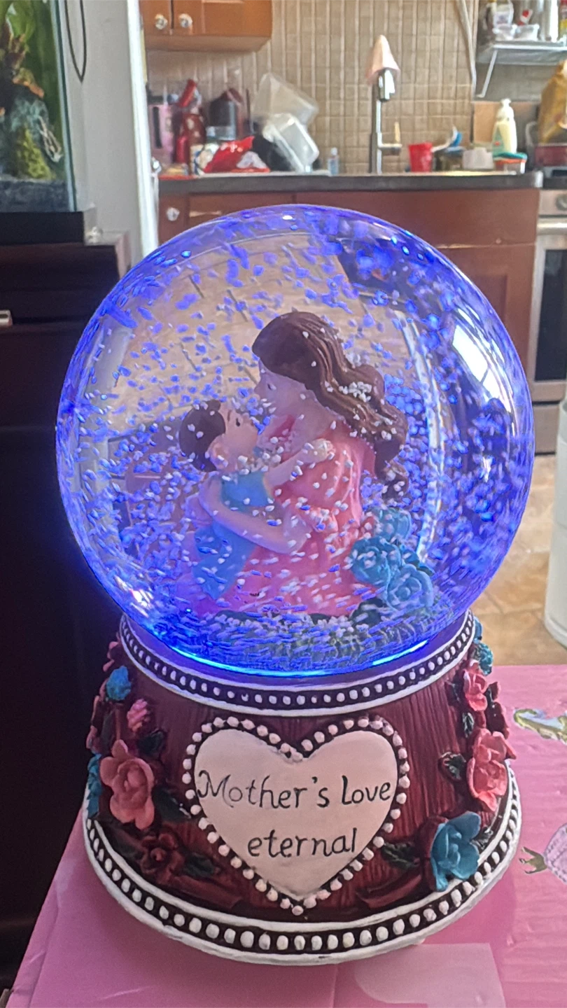 Mother's Love Eternal Snow Globe