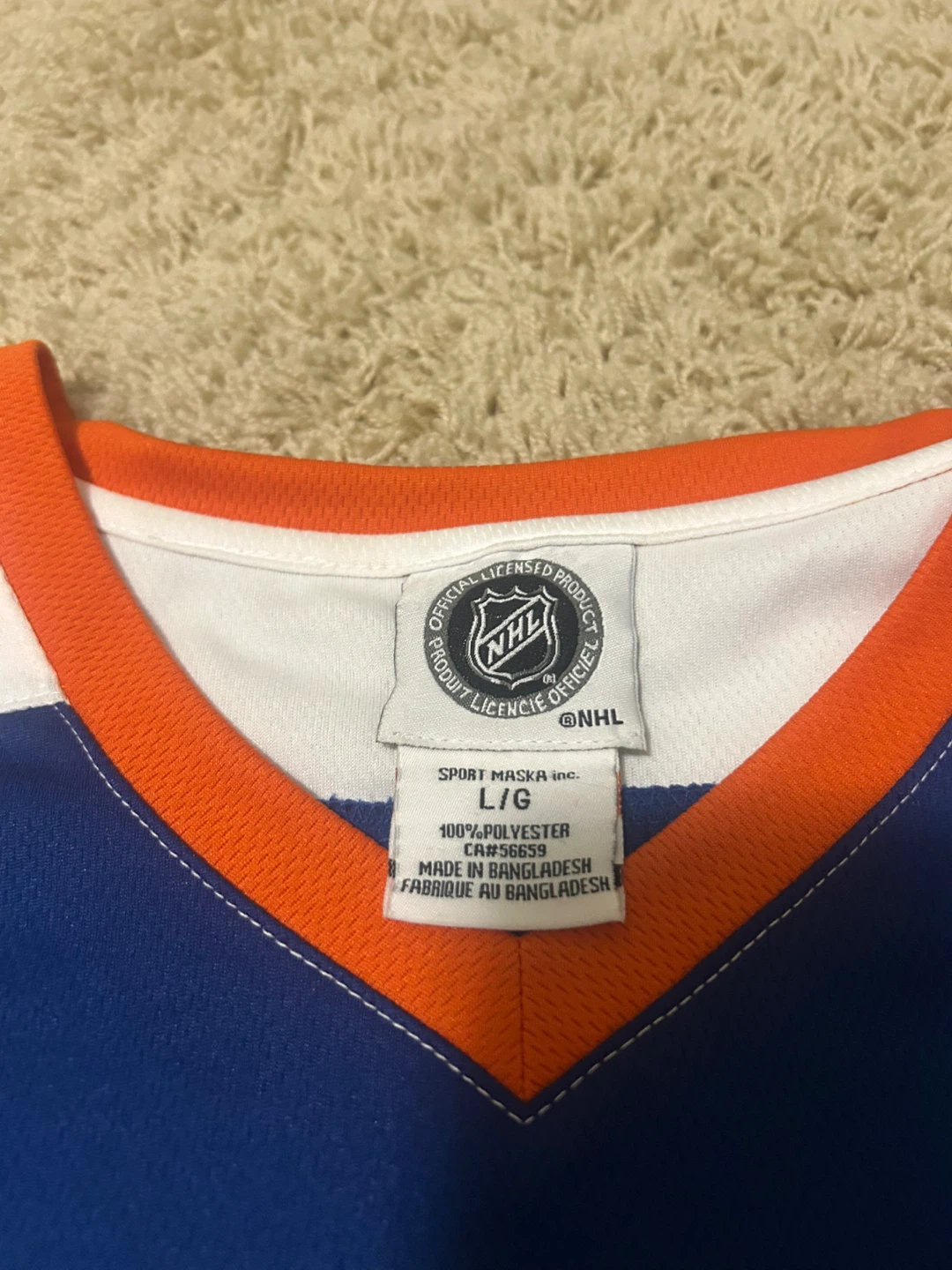 Edmonton Oilers Paajarvi #91 Hockey Jersey L/G - photo 2