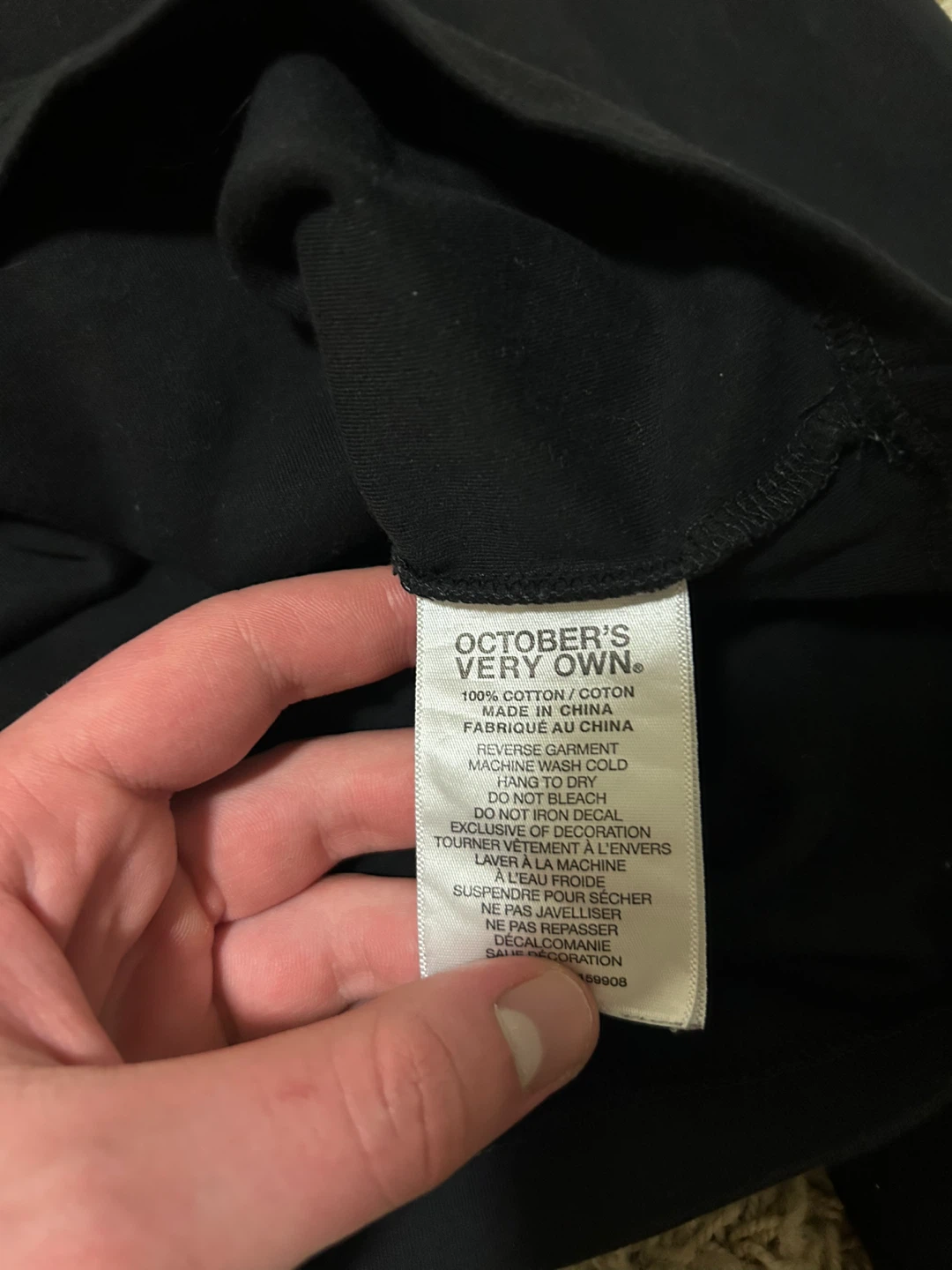 October's Very Own OVO Black Turtleneck "Conquer" - photo 3