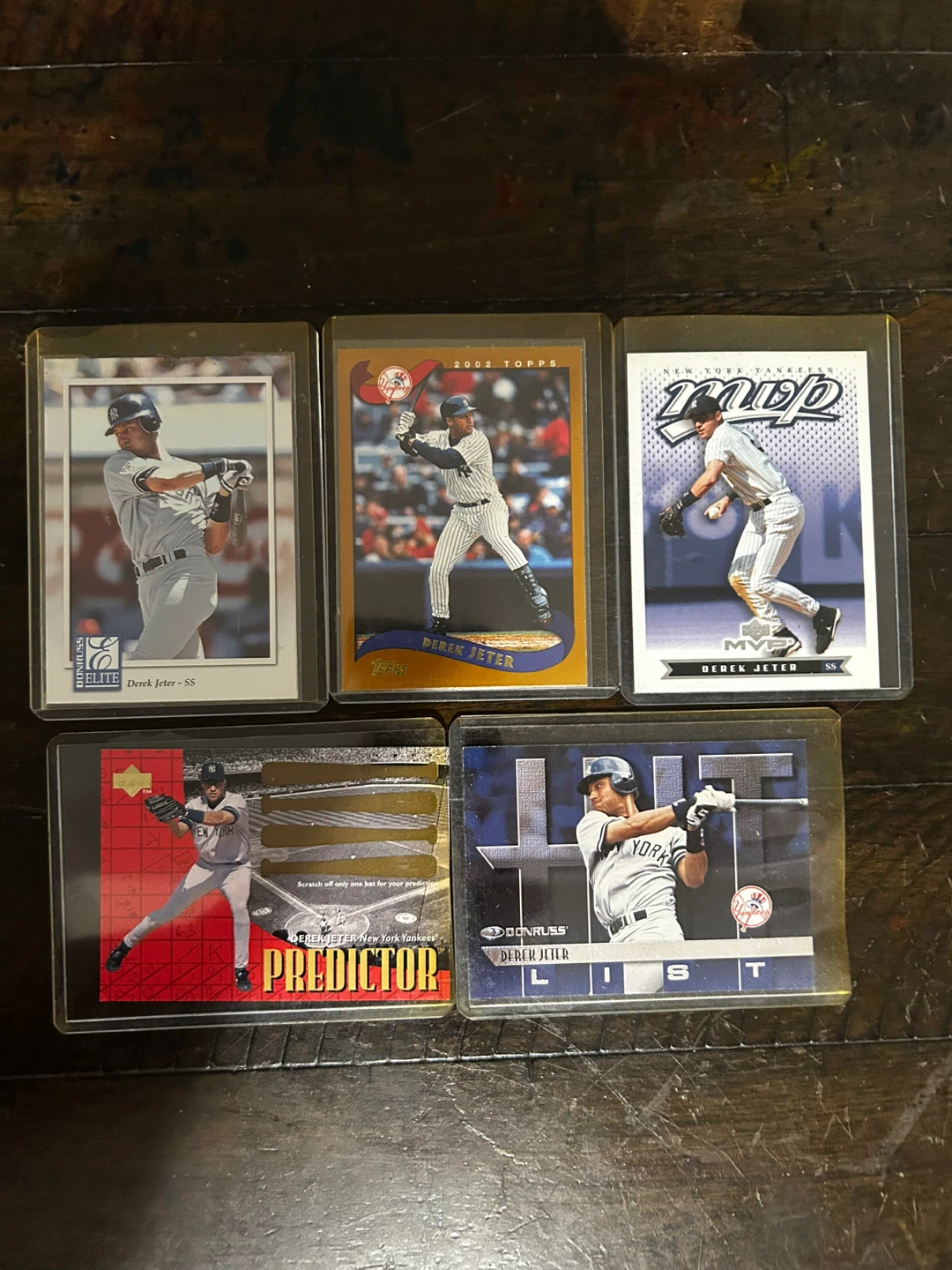 Derek Jeter Baseball Card Lot