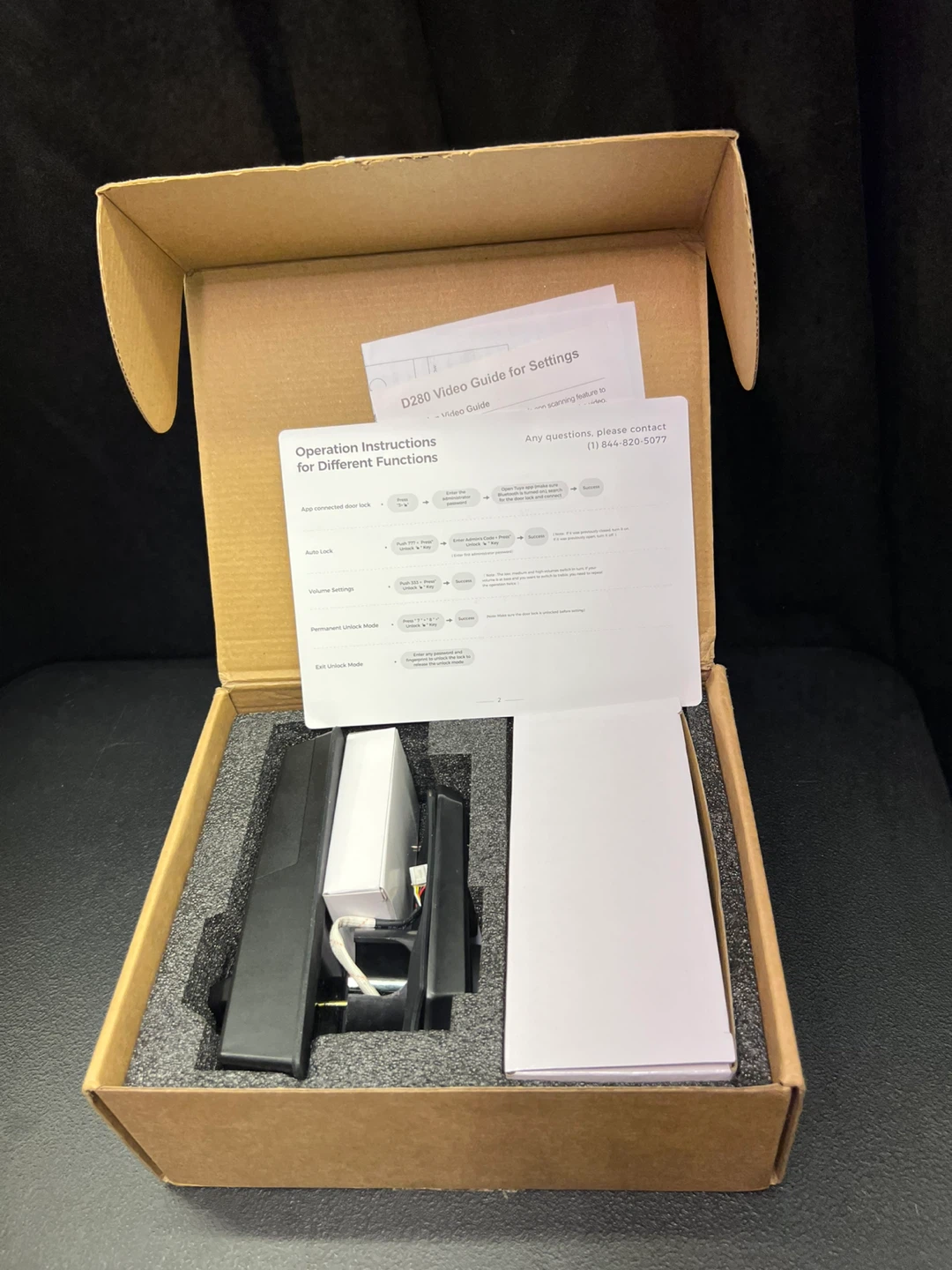 Arpha D280K Keypad Lock with Fingerprint Smart Lock - photo 3